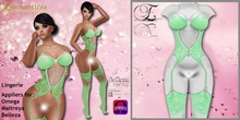 ![Enchantress] Lyra Lingerie Green