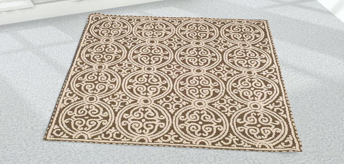 DESIGN RUG MAROCCAN  BEIGE