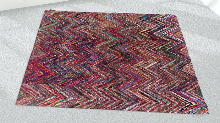 DESIGN RUG  MISSON RED