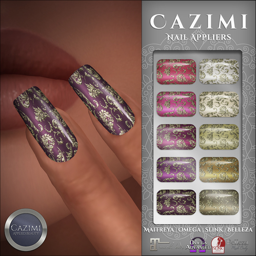 CAZIMI: Nails - Ornate Berries & Cream