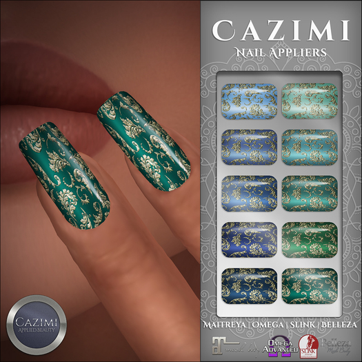 CAZIMI: Nails - Ornate Sea & Surf