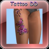 Tattoo Fleur petite C Jambe Dr
