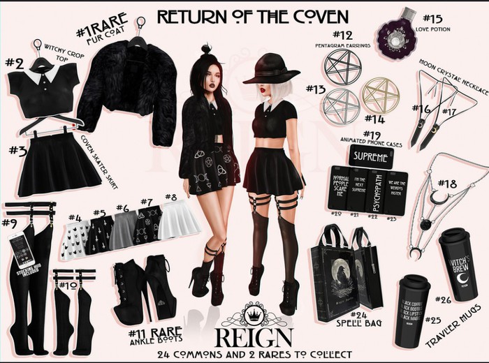 REIGN.- Coven Phone Collection- Normal People #20