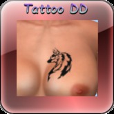 Tattoo Fox poitrine G