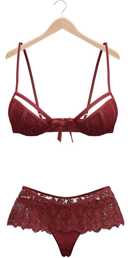 Blueberry - Icon - Lingerie Set - {Extra 9}