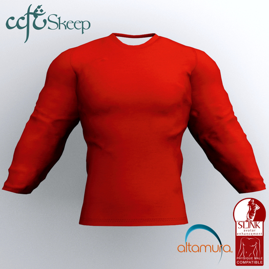 Skeep - Long Sleeves Shirt - Red