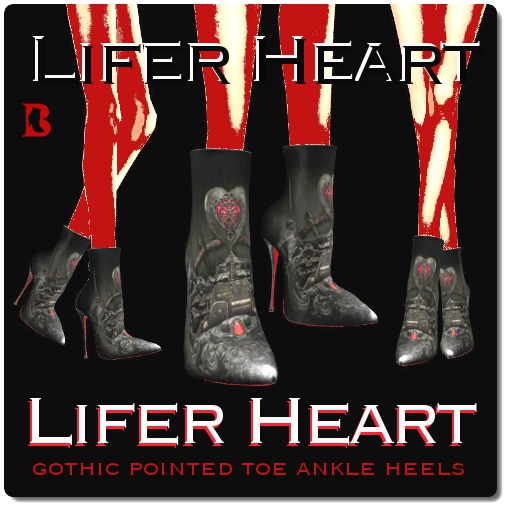 Blackburns Lifer Heart Heels Maitreya Slink Belleza Classic