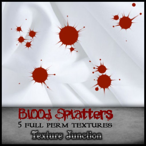 Blood Splatter Textures Horror, Goth, Halloween, Vampire