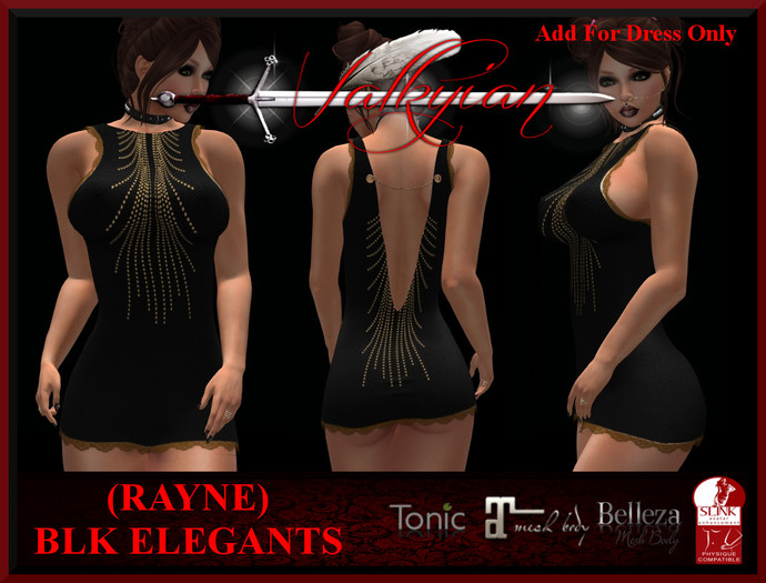 ~Valkyrian~(RAYNE) Elegant Blk (BOXED)