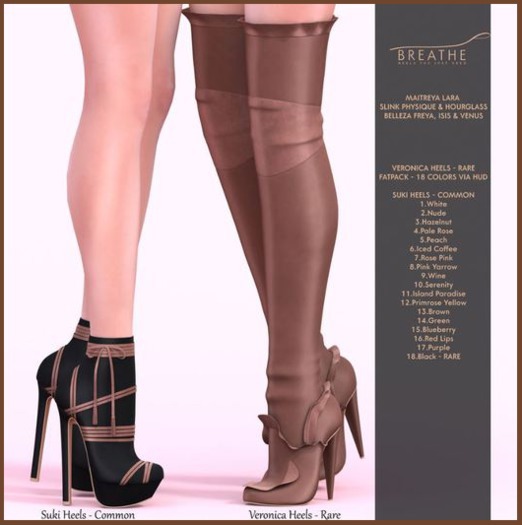 [BREATHE]-Suki Heels-Black-BELLEZA- RARE