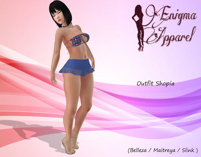 [EN] Outfit Shopia Blue