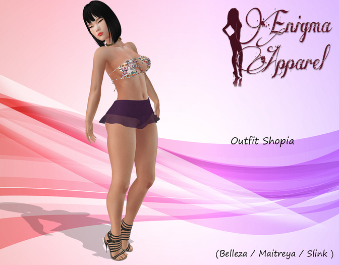 [EN] Outfit Shopia Purple