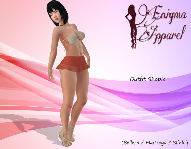 [EN] Outfit Shopia Red