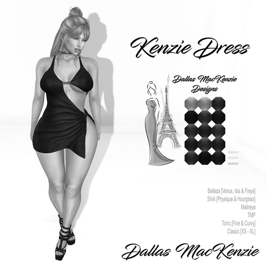 [Dallas MacKenzie] KENZIE DRESS - DEMO