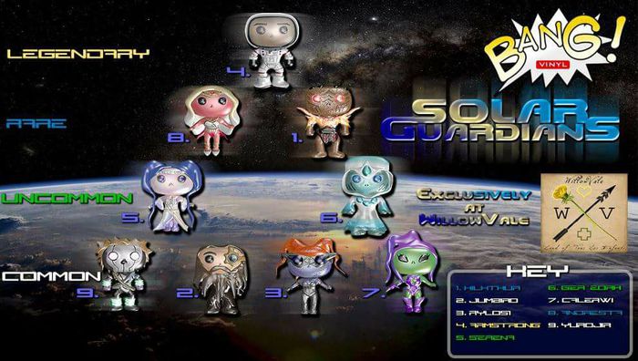 Bang! Figures : Solar Guardians #1 Kilkthur (Mars) RARE