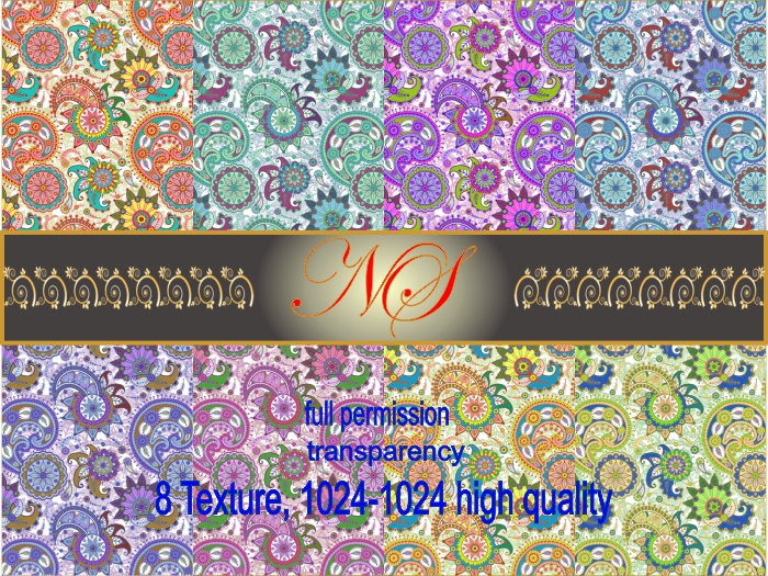 Ns- texture textil (tr)floral meteorite