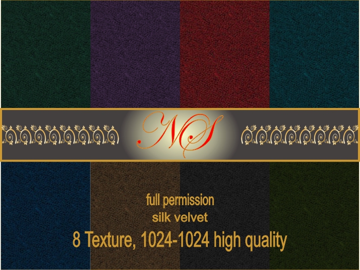 Ns- texture textil silk velvet(A)