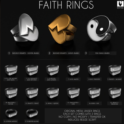 17. :BAMSE: Faith Rings - Forever Alone (Single)