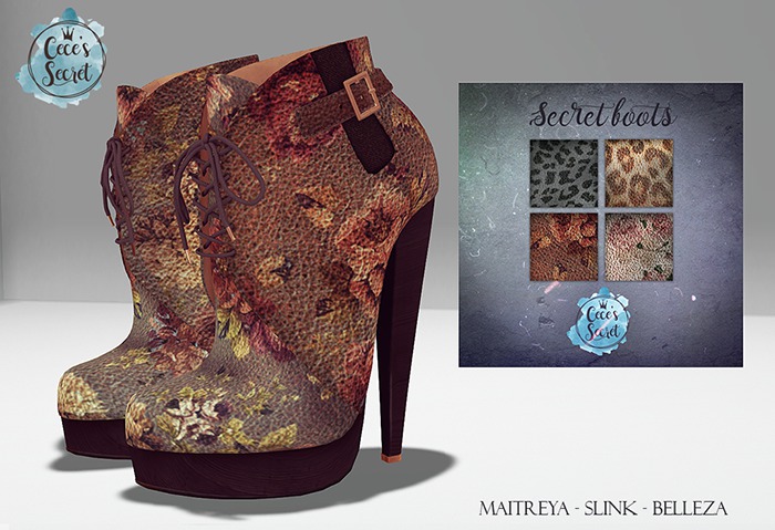 Cece's Secret Boots - Prints