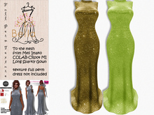 BELLA texture full perm - COLAB-CR004 MI Long Sparkly Gown 5