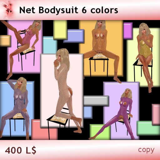 Net Bodysuit 6 colors