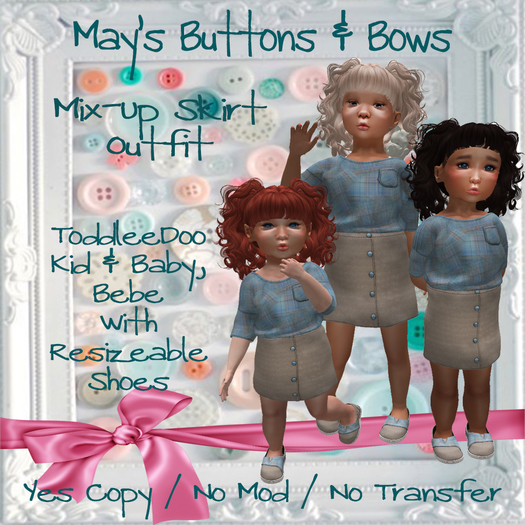 MBB * Mix-up Skirt Outfit (TD&Bebe)