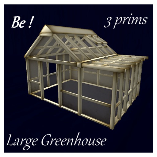 Greenhouse large SCULPT  FOR  BUILDERS boxed