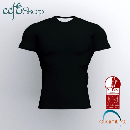 Skeep - Round Neck Shirt - Black