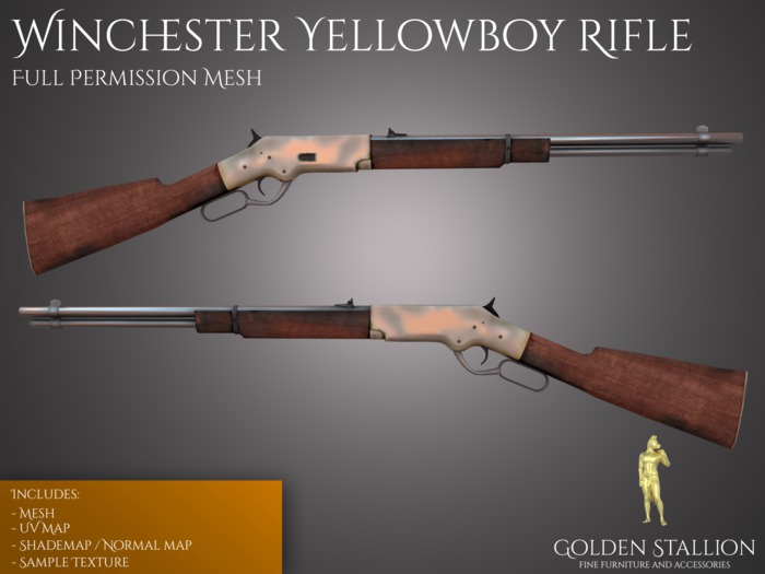 FULL PERM MESH RIFLE - {GS} Winchester YellowBoy Rifle 