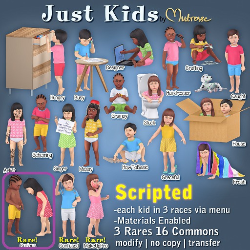 Mutresse-MakeUpPro-Just Kids RARE