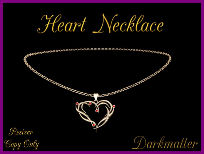 Heart Necklace - Boxed