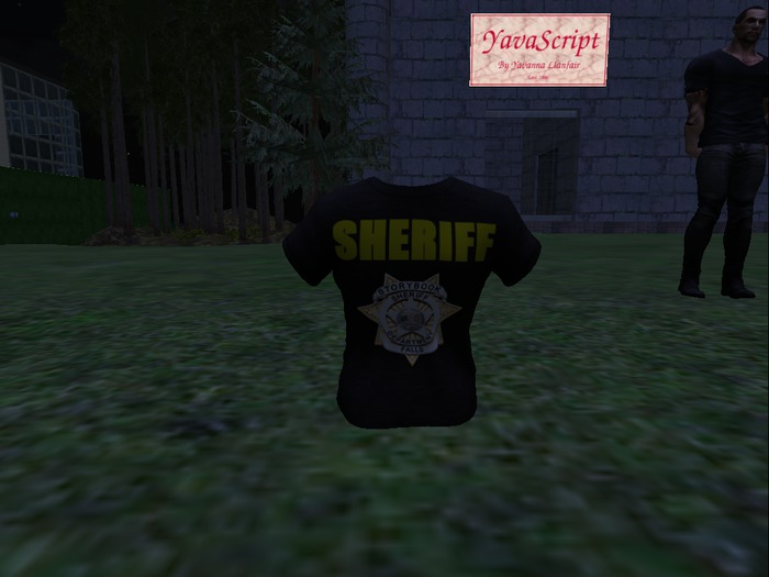custum badge shirt