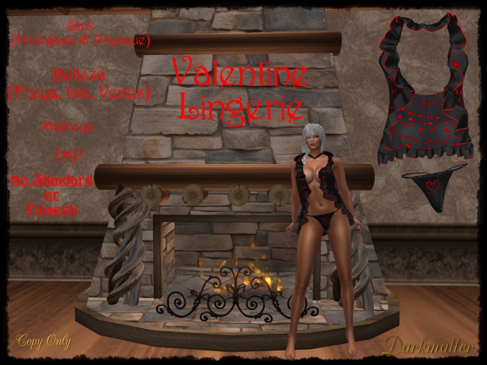 Valentine Lingerie - Boxed