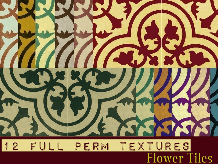 [Good Fairy] - Flower Tiles {Textures} FP
