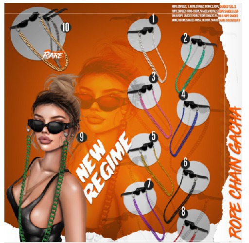 (New): Rope Shade - Royal (Rez&Open)