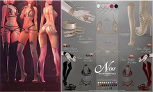 V/. [Noa]-(Maitreya) - Bra - {Soft Pink}