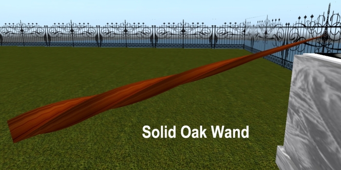 SilverWitch's Oak Wand!