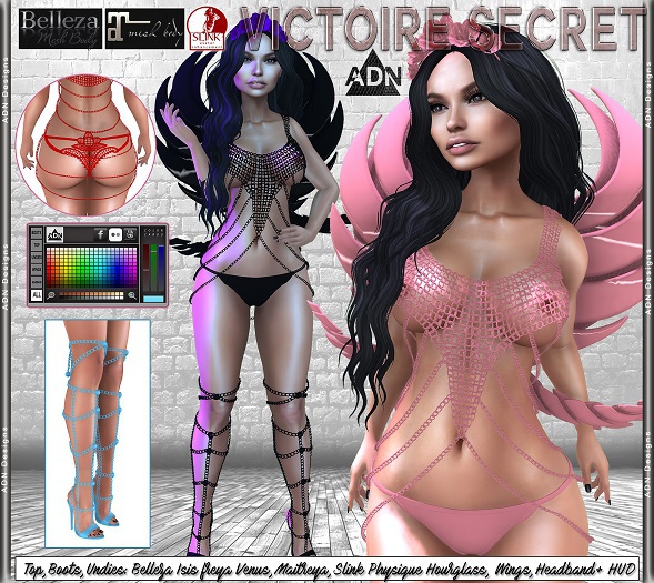 [AdN] demo Victoire Secret (maitreya belleza slink)