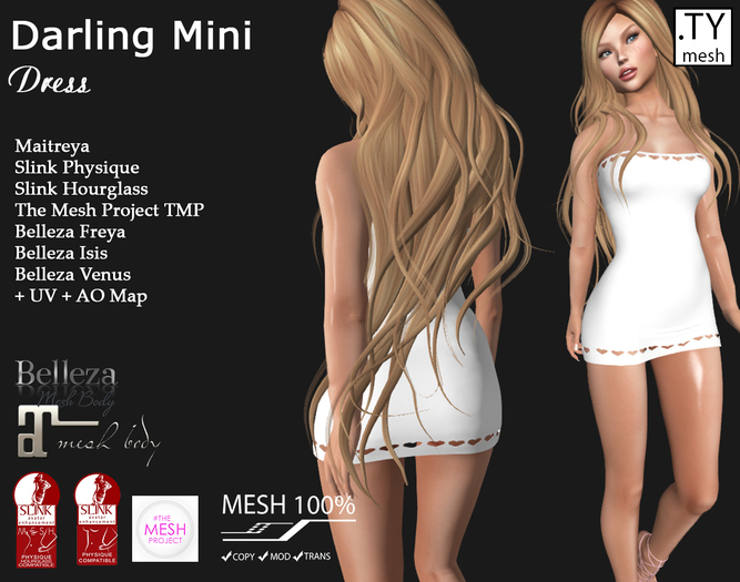 Dress Full Perm Mesh