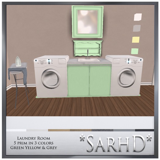 **SarhD** Laundry Room Grey