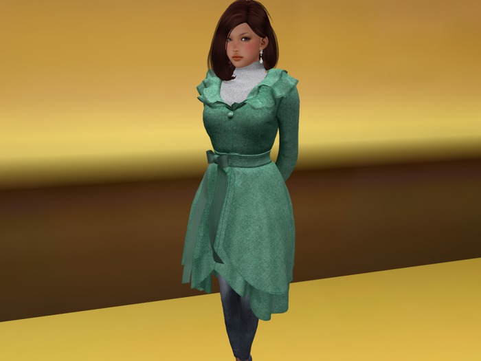 Lotus Coat,green