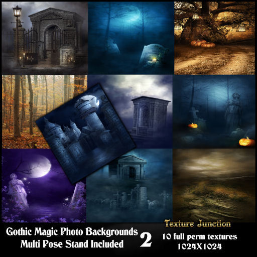 Gothic Magic Photography Background Textures #2 Horror, Halloween, Vampire
