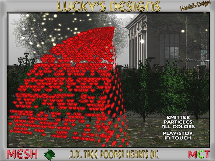 .:LD:. Tree Christmas Poofer Hearts 01:.