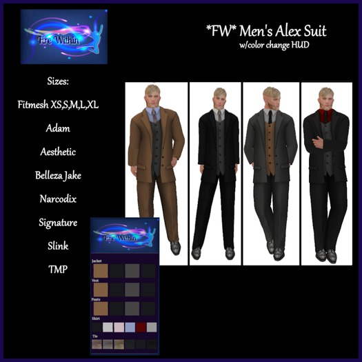 *FW* Men's Alex Suit