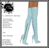 Etc. KARIS BOOTS BABY BLUE