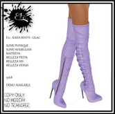 Etc. KARIS BOOTS LILAC