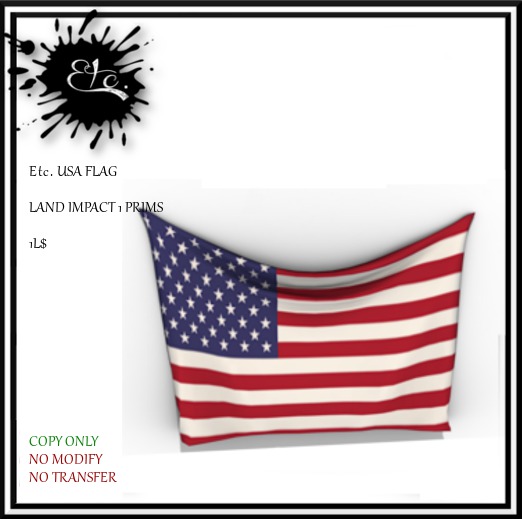 Etc. USA FLAG