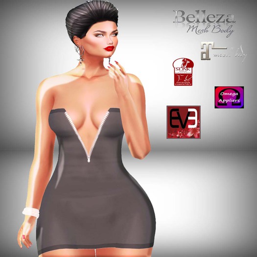 Dress Mini black applier