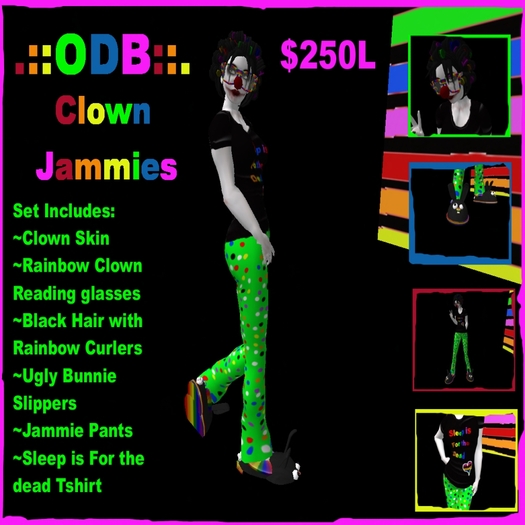 .::ODB::. Clown Jammies {boxed}