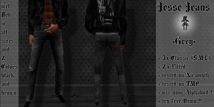 #CC#   Jesse Jeans grey
